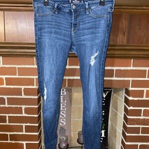 Hollister Blue Skinny Jeans for Women